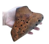 Ocarina wooden Triple Traditional Ocarina Medium AC Beginner Adult Musical Instrument