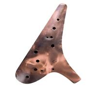 Ocarinas 12-Hole Ac Ocarina Mid-Tone C-Tone Lacquer Colorful Craft Ocarina for Beginners and Adult Students to Play Musical Instruments Home Decoration(A)