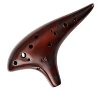 Ocarinas 12 Hole Ocarina Ac Tune Playing Beginner Entry Ceramic Ocarina for Adult Student Ocarina Musical Instrument Birthday Gift Folk