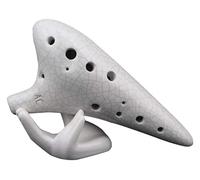 Ocarinas 12 Hole Ocarina Alto C Ac Beginner Ocarina Instrument Professional Play Training Crack Hand Painted Instrument Classic