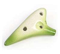 Ocarinas 12-Hole Ocarina Alto C Ceramic Ocarina Playing Musical Instrument Suitable for Beginners Entry Folk Ocarina Classic