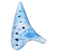 Ocarinas 12 Hole Ocarina with Cracked Fine Look Alto C Ac Tone Ceramic Ocarina Playing Instrument for Beginners Adult Kids Classic