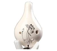 Ocarinas 6-Hole Ceramic Ocarina Mid-Tone C Ocarina Professional Playing Musical Instrument Suitable for Beginners Classic