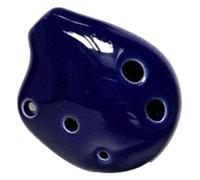 Ocarinas 6 Hole Ocarina Ceramic Flute Children's Toy Soprano C Mini Time Ocarina Creative Instrument Gift Ocarina (Color : D) Folk