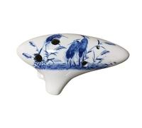 Ocarinas 6-Hole Ocarina Mid-Tone Ac Blue-and-White Porcelain Ocarina for Beginners Students to Play A Convenient Musical Instrument Home Decoration