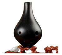 Ocarinas 6-Hole Ocarina Mid-Tone C-Tone Black Ocarina Professional Playing Ocarina Musical Instrument for Children Beginner Musicians Gift Folk