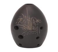 Ocarinas 8 Hole Ocarina Professional Ceramic Black Clay Ocarina Musical Instrument for Children Adult Students and Beginners Birthday Gifts Classic