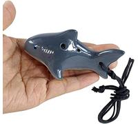Ocarinas Beginner to Learn 4-Hole Tweeter Ceramic Small Ocarina, Creative Cartoon Marine Animal-Shaped Entertainment Wind Instruments, Unique Gift(1)