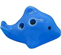 Ocarinas Beginner to Learn 4-Hole Tweeter Ceramic Small Ocarina, Creative Cartoon Marine Animal-Shaped Entertainment Wind Instruments, Unique Gift(10)
