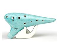Ocarinas Light Blue Ocarina Alto C 12 Ocarina for Beginners Teaching Ocarina Playing Musical Instrument Holiday Birthday Gift Folk
