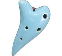 Ocarinas Mini 6-Hole Treble C (SC) Color-Glazed Terracotta Ocarina, Students Learn to Practice Creative Submarine Wind Instruments, Art Ornaments(2)