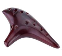 Ocarinas Ocarina 12-Hole Ceramic Ocarina Alto C Playing Musical Instrument Smoked Musical Instrument with Beginner Sheet Music Classic