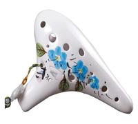 Ocarinas Ocarina 12-Hole Mid-Tone Ac Tune with Lanyard Ocarina is Suitable for Beginners to Play Musical Instruments Collects