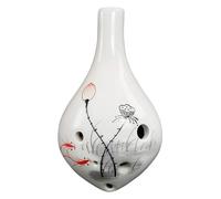 Ocarinas Ocarina 6 Hole Alto C Hand-Painted Pattern with Lanyard Ocarina Musical Instrument Suitable for Music Learners Beginners Classic