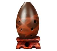 Ocarinas Ocarina 8 Hole Handmade Black Pottery Ocarina Retro Beginners Playing Musical Instrument Ocarina Creative Gift (Color : A) Classic