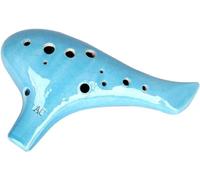 Ocarinas Ocarina Blue Ice Crack 12 Hole Ac Ocarina Suitable for Musician Beginners Adult Professional Playing Ocarina Instrument Classic