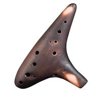 Ocarinas Ocarina Ceramic Ocarina Twelve Hole Alto C Ocarina Suitable for Beginners and Adults to Practice Send Storage Bag Home Decoration