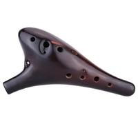 Ocarinas Ocarina Dolomite Ceramic12-hole Adjustment Ac Hand-Carved Ocarina Exquisite Instrument Flute Ocarina for Children Beginners Classic