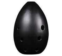 Ocarinas Ocarina Eight-Hole Pear-Shaped Wind Instrument Entry Xun Intonation Black Ocarina Hand Carved Exquisite Instrument Ocarina Collects