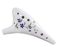 Ocarinas Ocarina12 Hole Round Head Mid-Tone C Hand-Painted Ocarina with Lanyard Sheet Music Suitable for Beginners and Adults Home Decoration