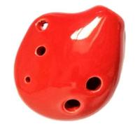 Ocarinas Portable Mini 6 Hole Ceramic Ocarina Soprano C Ocarina Playing Instrument for Kids Student Beginner Birthday Gift Classic
