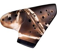 Ocarinas Professionally Perform 3-Tube Alto C (AC) High-Temperature Fired Clay Ocarina, Stage Performance Retro Submarine-Type Wind Instrument, Unique Gift Decorations