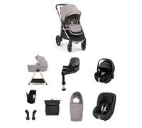 Ocarro 2 Pushchair Baby to Toddler Travel Bundle with Maxi-Cosi Pebble 360 Pro² & Pearl 360 Pro (10 Pieces) - Moonstone Grey Moonstone Grey