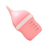 Ocastuted Baby Cat Milk Bottle, 40ml Reusable Nipple Puppy Feeder, Precise Puppy Bottle Feeding Supplies, Silicone Small Animals Feeder for Kitten, Travel