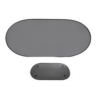 Ocastuted Back Window Sunshade, Rear Automotive Window Sunshades, Black Mesh Visor Cover Heat Blocking UV Blocker for Glass Driver Child Automotive Backseat