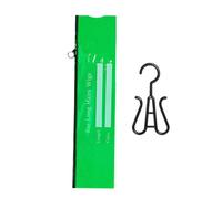 Ocastuted Hair Extension Storage - Wig Bag - Zipper Closure Rack Stand Display Dust-Proof for Closet Salon Travel Dressing Braiding