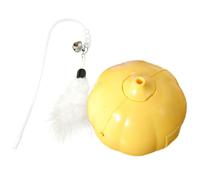 Ocastuted Interactive Toys for Cats | Pet Exercise Enrichment Teaser Wand | Touch Activated Kitten Toy,for Small Medium Large Kitten Indoor Outdoor Yards Porches Gardens Lawn