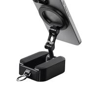 Ocastuted Magnetic Cell Phone Holder - Double-Sided Magnetic Phone Holder,Adjustable-Angle Folding Smartphone Cradle for Navigation Filming Video Call Live-Streaming Recording
