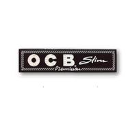 OCB Black Premium King Size Slim Rolling Papers Cigarette Papers Smoking Papers Pack of 1 Booklet from Sudesh Enterprises
