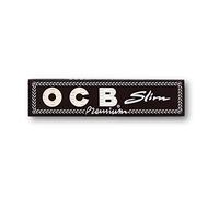 OCB Black Premium King Size Slim Rolling Papers Rolling Papers Cigarette Papers Smoking Papers Pack of 1 Booklet from Sudesh Enterprises