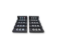 OCB Black Premium Single Regular Mini Rolling Papers Cigarette Papers Smoking Papers Pack of 10 Booklets from Sudesh Enterprises
