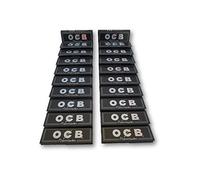 OCB Black Premium Single Regular Mini Rolling Papers Cigarette Papers Smoking Papers Pack of 20 Booklets from Sudesh Enterprises