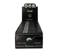 OCB Cigarette Paper 15509 Premium Short Number 4 25 Packets 100 Sheets Short, Black