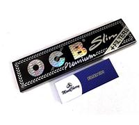 OCB Connoisseur King Size Slim Rolling Papers & Tips - 4 Booklets by Trendz