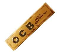 OCB Gold Slim Premium King Size Rolling Paper - 5 Booklets by Trendz