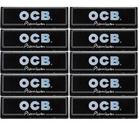 OCB Premium #1 Regular Size Rolling Papers (10 Pack) - Ultra Thin Mini Cigarette Papers - High-Quality Smoking Accessories - Bulk Deal, Convenient Packaging, Sustainable Materials