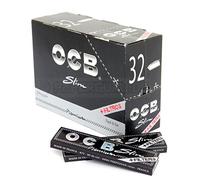 OCB Slim Papers + Tips King Size Papers and Filter Integrated 10 Boxes (320 Booklets)