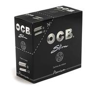 OCB Tobacco Paper Long Slim 50 x 32 Sheets Black