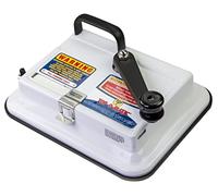 OCB Top-o-Matic 16971 Cigarette Tamping Machine, Chrome, White, 17 x 17 x 8 cm