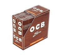 OCB 15437 VIRGIN King Size Slim UNBLEACHED Rolling paper - 1 box