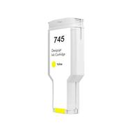 OCBESTJET Compatible Ink Cartridge Compatible With 745 With Pigment Ink And Chip Compatible With DesignJet Z2600 Z5600 Printer Available In 6 Colors(Yellow)