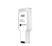 OCBESTJET Compatible Ink Cartridge Compatible With 745 With Pigment Ink And Chip Compatible With DesignJet Z2600 Z5600 Printer Available In 6 Colors(Matte Black)