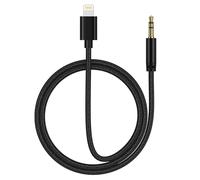 Ocbuo Aux Cable for iPhone, 3.5mm Jack Aux to Lightning Cable, Headphones Aux Cord for Car Stereo/Headphones/Speaker, Audio Aux Lead for iPhone 14 Pro Max/14 Pro/14 Plus/14/13/12 Mini/11/XS/XR/X/8/7