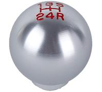 OCC MOTOR SPORT ROUND ALUMINIUM SILVER COLOURED GEAR LEVER KNOB