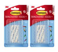 Occasion Command Clear Decorating Clips 17026Clr - 2 Pack