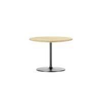 Occasional Low Table Ø35 Oak/Chocolate